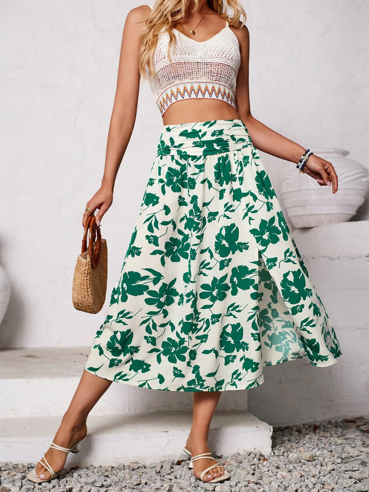Mid Green Bottoms/Skirts with S