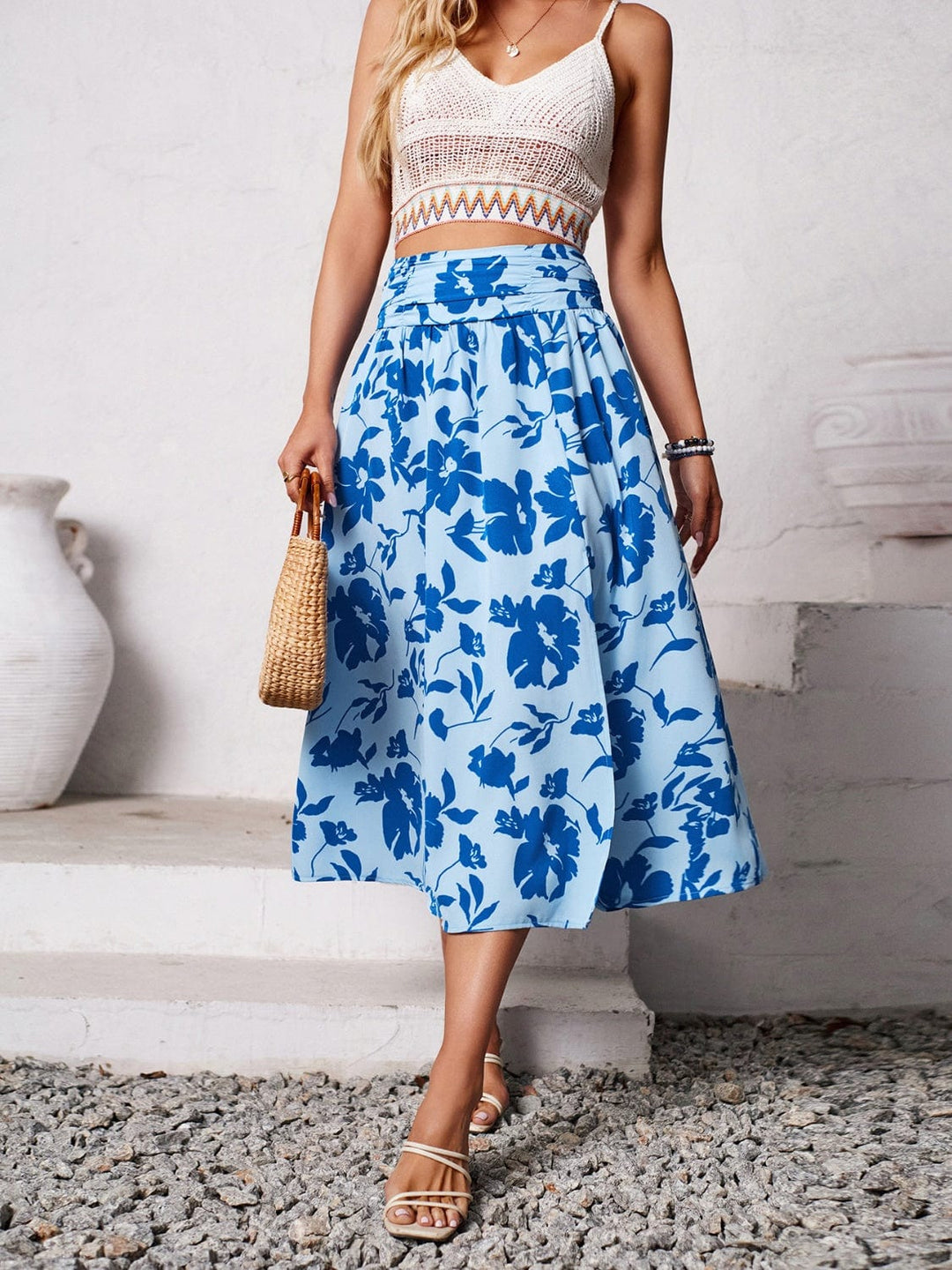 Blue Bottoms/Skirts with S