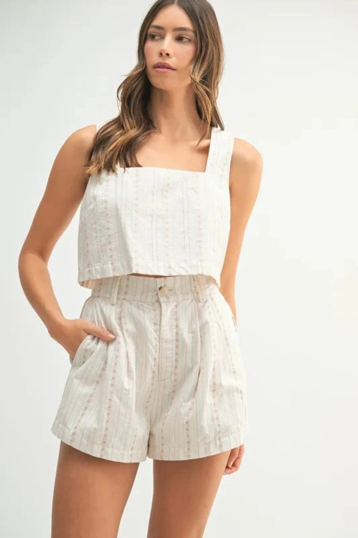 Light Taupe Two Piece Sets/Short Sets with M