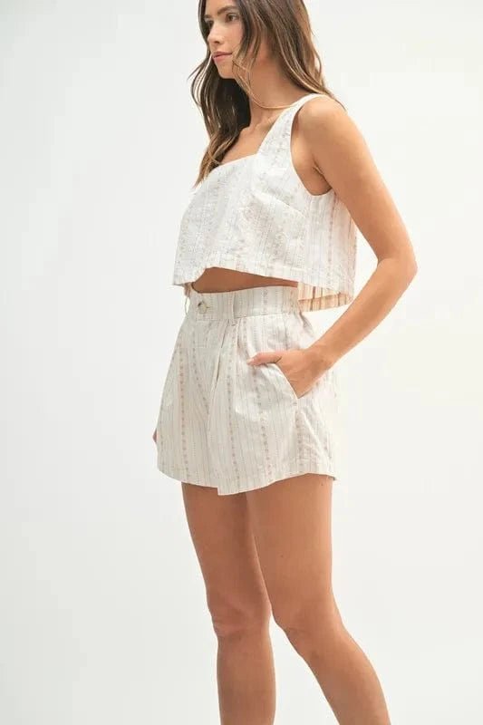 Light Taupe Two Piece Sets/Short Sets with M