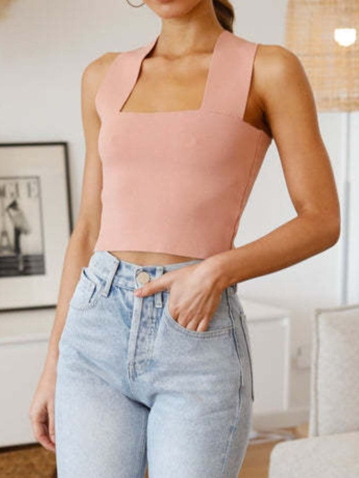 Dusty Pink Tops/Tank Tops with S