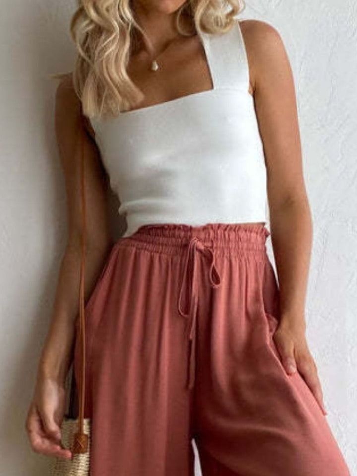 White Tops/Tank Tops with S
