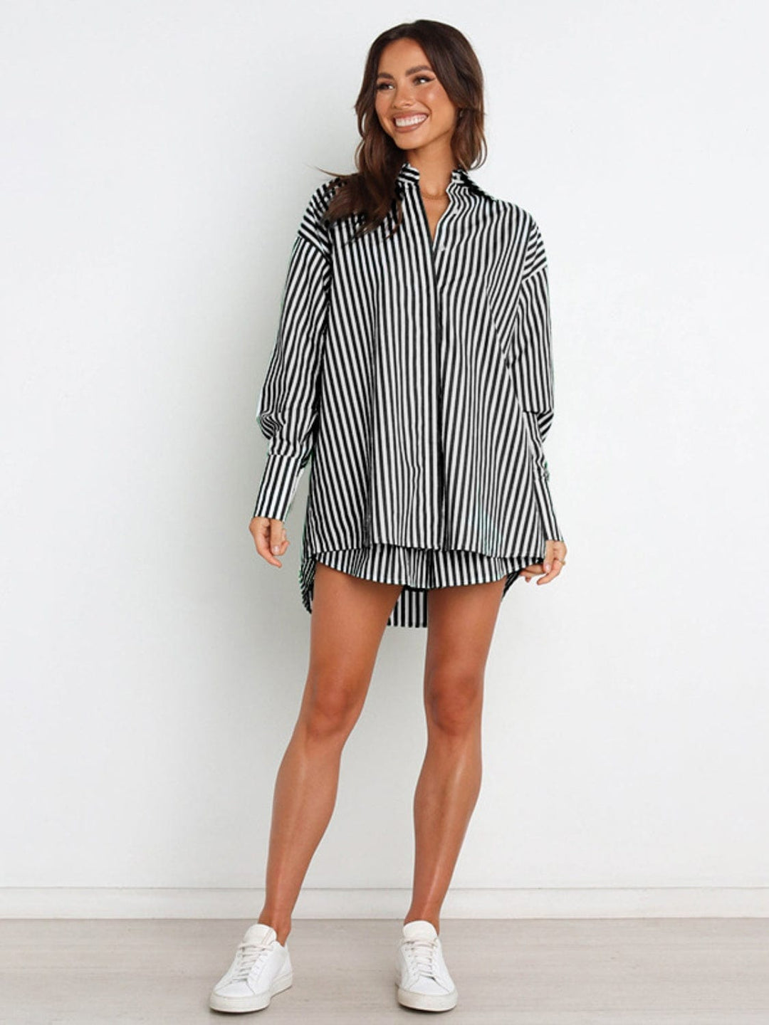 Black Two Piece Sets/Short Sets with S