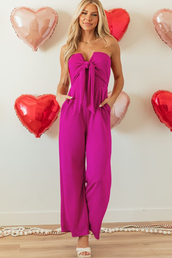 Hot Pink One - Piece/Jumpsuit with S