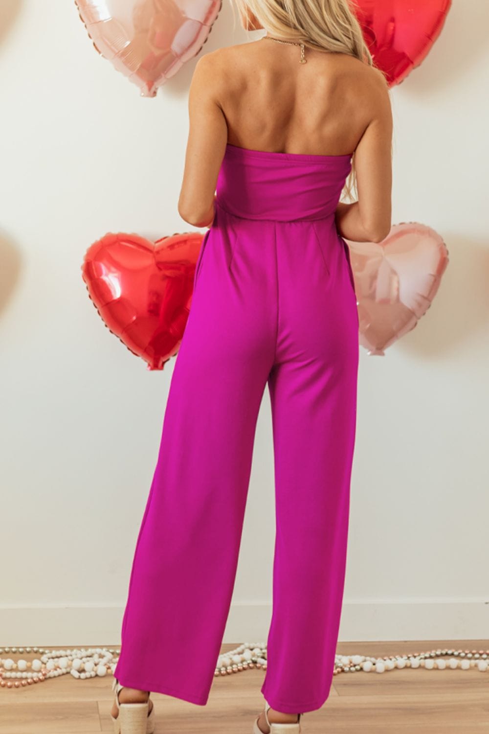 Hot Pink One - Piece/Jumpsuit with S