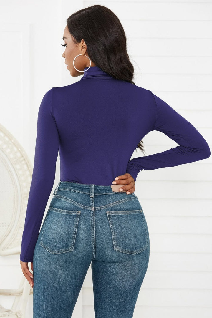 Dark Blue Tops/Bodysuits with S
