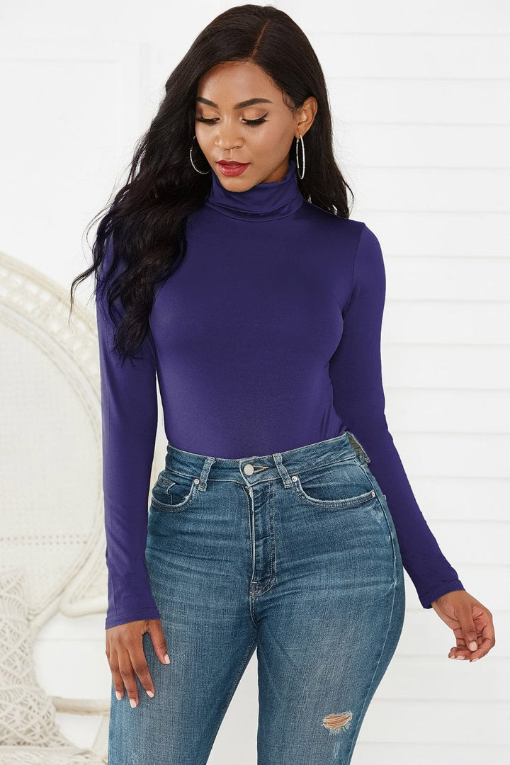 Dark Blue Tops/Bodysuits with S