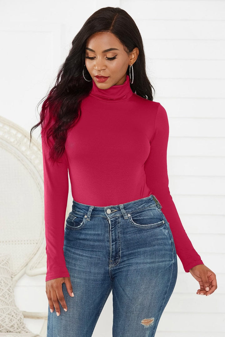 Red Tops/Bodysuits with S