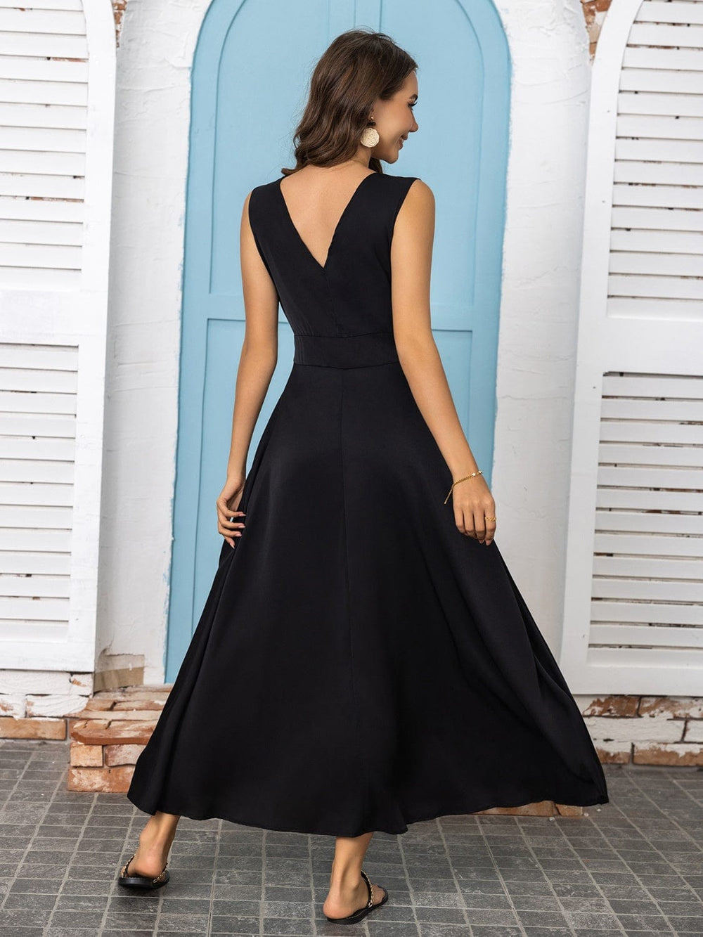 Black Dress/casual with S