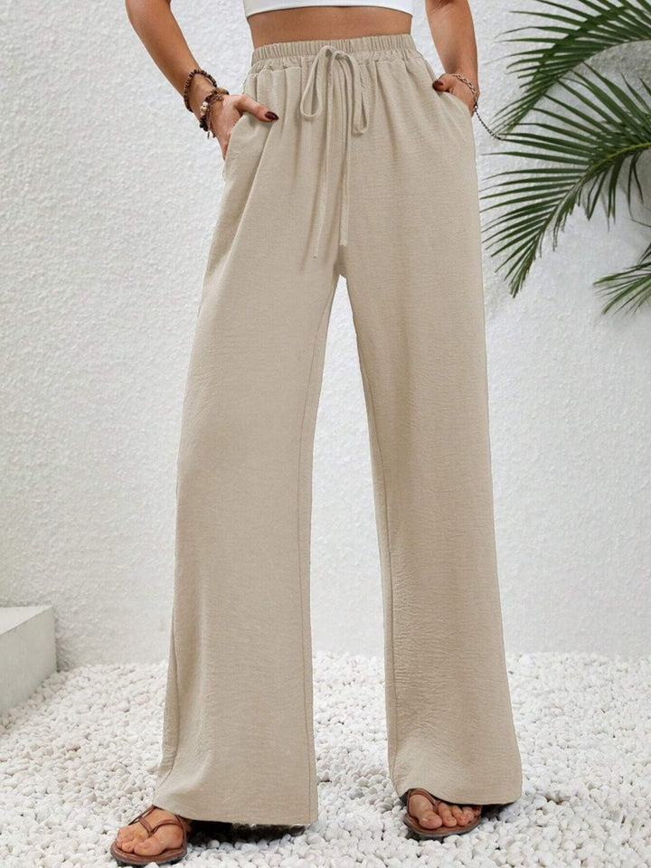 Cream Bottoms/Pants & Culotte with S