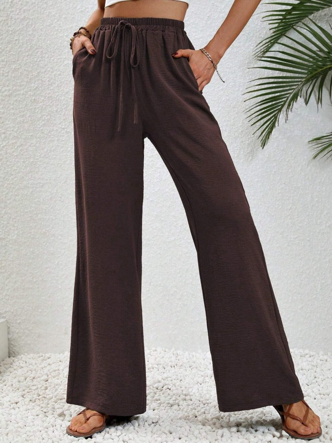 Burnt Umber Bottoms/Pants & Culotte with S