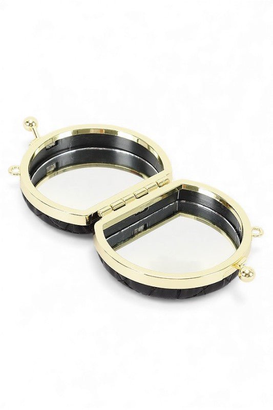 Mini Quilted Iconic Crossbody Bag - Trendy Handbag/Crossbody in Black for Women | The802Gypsy