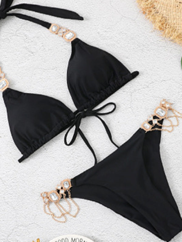 GYPSY GIRL-two-piece sexy strappy bikini swimsuit
