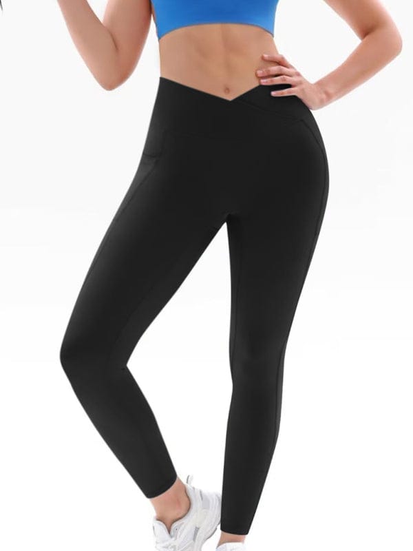 kakaclo Black / S GYPSY GIRL-High Waist Hip Pocket Yoga Pants