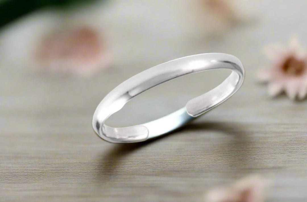 The802Gypsy jewelry silver ❤MY GYPSY-Plain Jane Sterling Silver Toe Ring