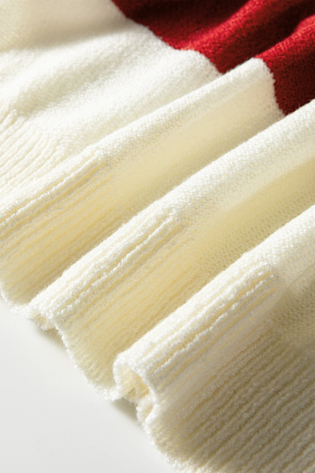 Loose Color Block Drop Shoulder Bubble Sleeve Sweater - Trendy Sweaters & Cardigans/Sweaters in Green Stripe for Women | The802Gypsy