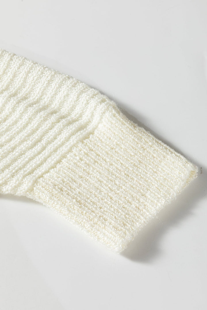 Loose Color Block Drop Shoulder Bubble Sleeve Sweater - Trendy Sweaters & Cardigans/Sweaters in Green Stripe for Women | The802Gypsy