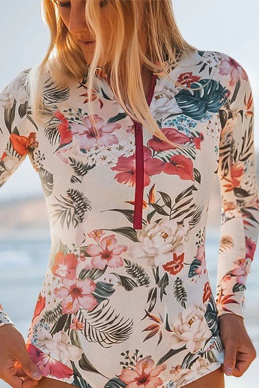 Light Pink Swimwear/One - Piece Swimsuits with S
