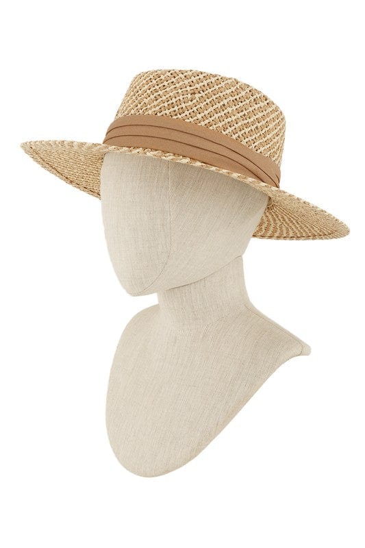 The802Gypsy Accessories/Headwear ❤️GYPSY FOX-Straw Weave Floppy Brim Sun Hat