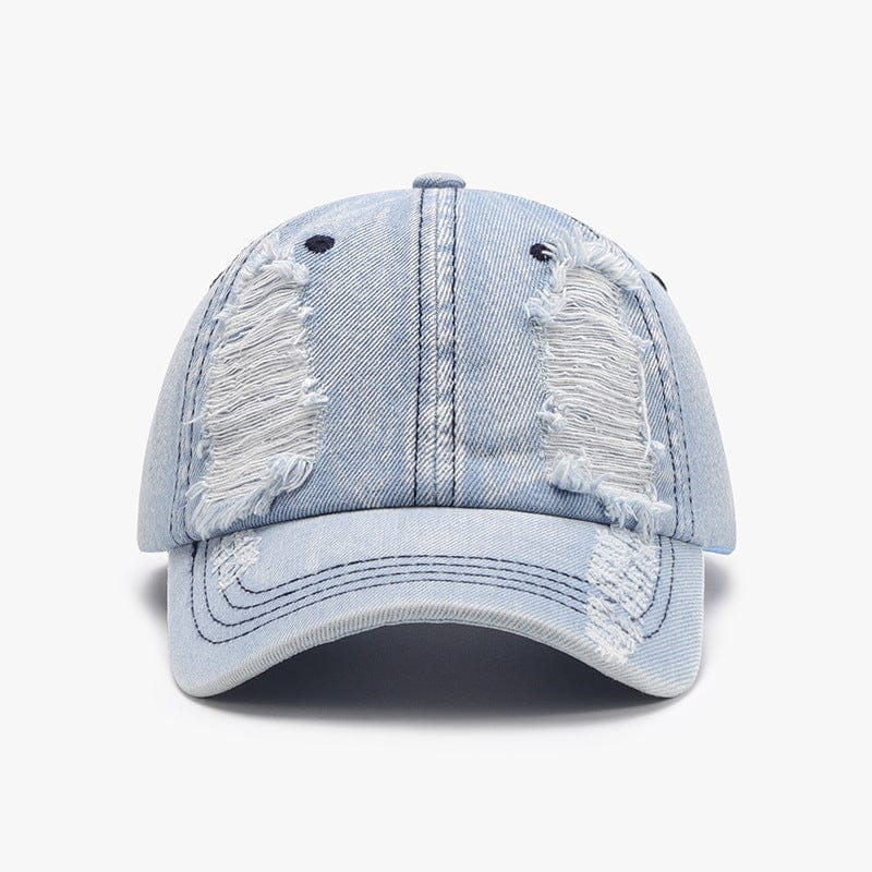 The802Gypsy Accessories/Headwear Light / One Size GYPSY-Distressed Cotton Baseball Cap