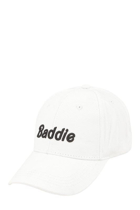 The802Gypsy Accessories/Headwear WHITE / OS ❤️GYPSY FOX-BADDIE Embroidery Cotton Cap