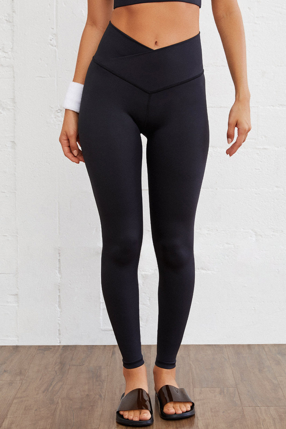 The802Gypsy  Activewear Black / S / 75%Polyamide+25%Elastane TRAVELING Gypsy-Arched Waist Seamless Active Leggings
