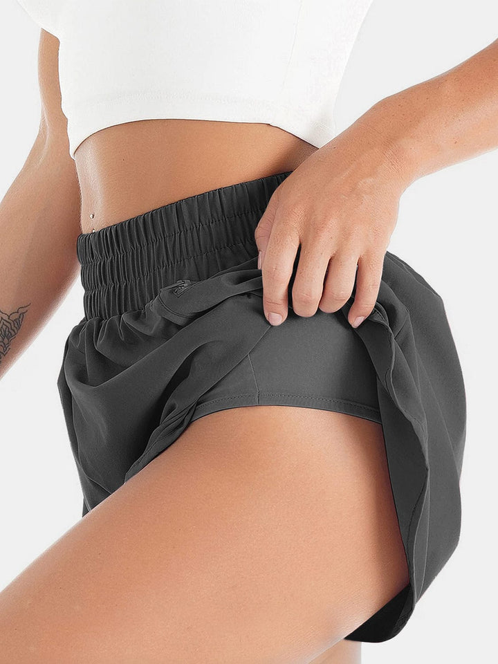 The802Gypsy Activewear/bottoms GYPSY-Elastic Waist Active Shorts