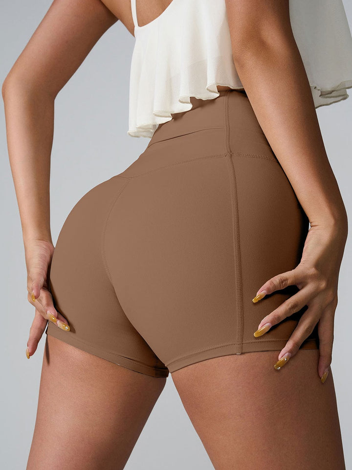 The802Gypsy Activewear/bottoms GYPSY-High Waist Active Shorts