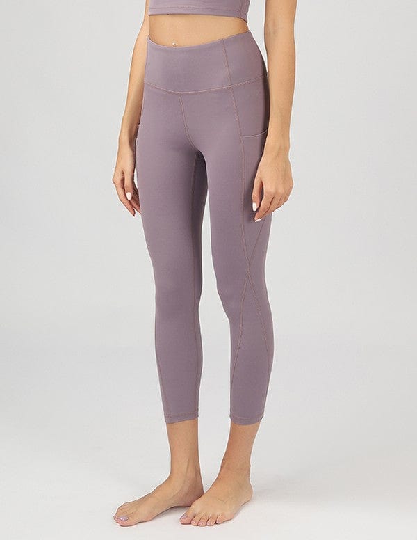 The802Gypsy Activewear/bottoms Heather Grey / S ❤️GYPSY FOX-OTOS Active-High Waist Buttery Soft Leggings