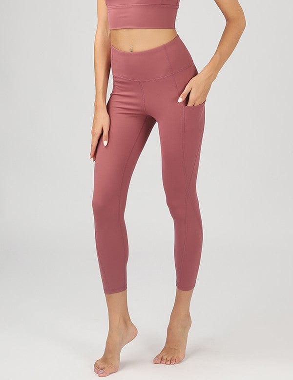 The802Gypsy Activewear/bottoms Mauve Purple / S ❤️GYPSY FOX-OTOS Active-High Waist Buttery Soft Leggings