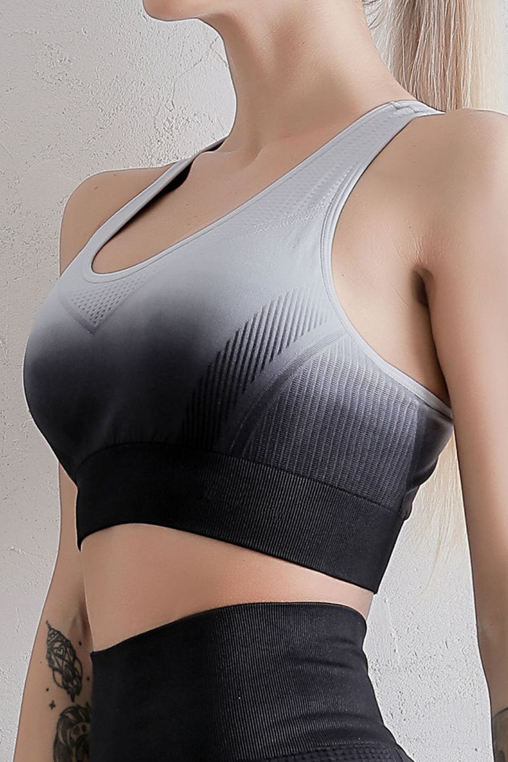 The802Gypsy Activewear/sports bra GYPSY-Gradient Racerback Sports Bra