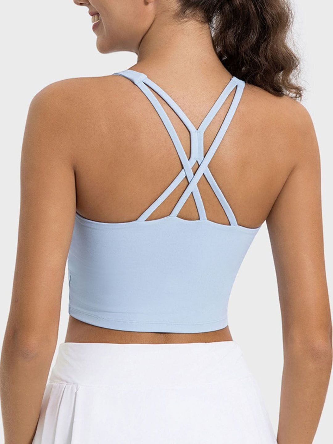 The802Gypsy Activewear/tops GYPSY-Crisscross Round Neck Active Tank ⏹️