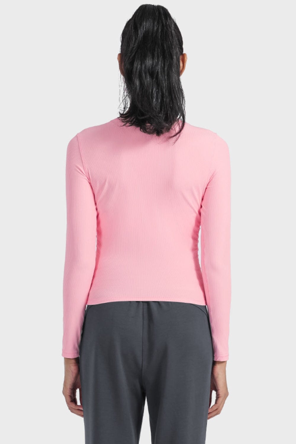 The802Gypsy Activewear/tops GYPSY-Millennia Round Neck Long Sleeve Sports Top