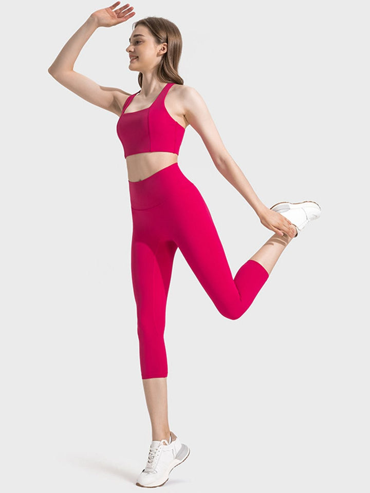 The802Gypsy Activewear/tops GYPSY-Scoop Neck Sports Bra