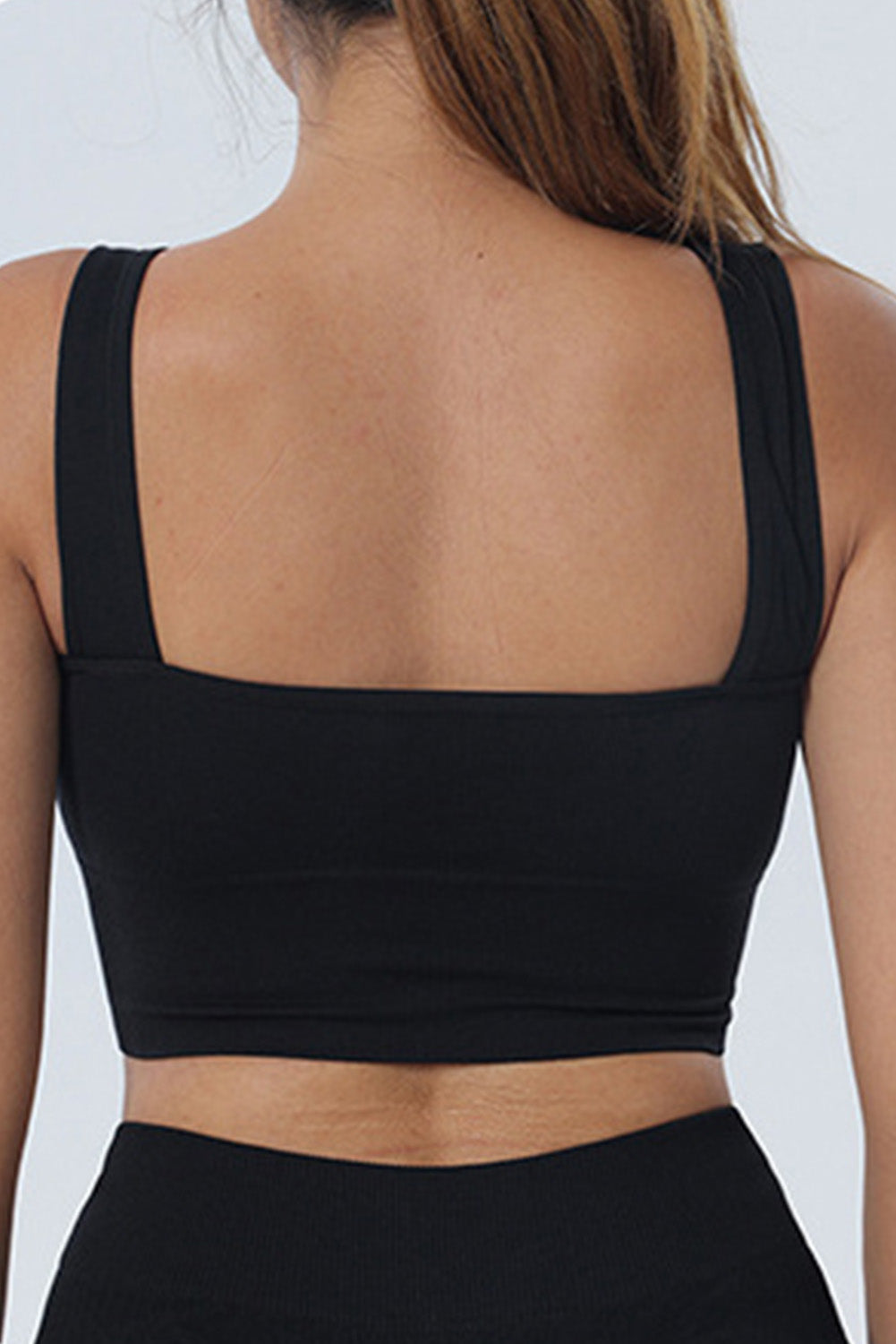 The802Gypsy  Activewear/tops TRAVELING GYPSY- Seamless Sleeveless Cropped Yoga Top