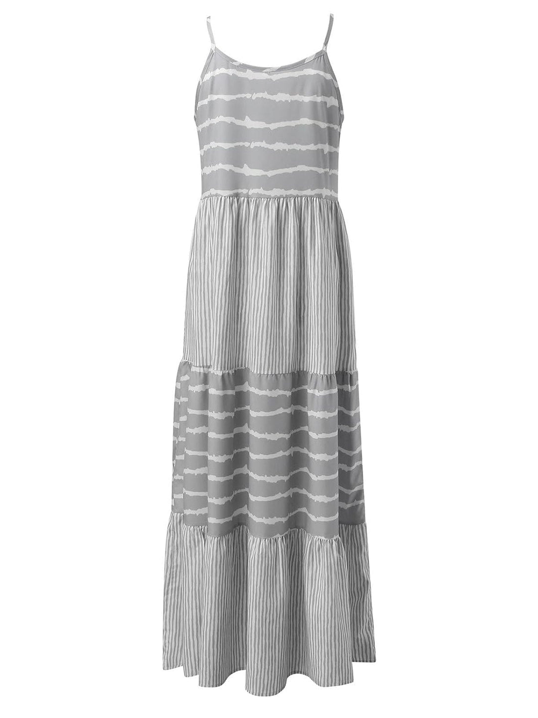 The802Gypsy apparel and accessories GYPSY-Striped Sleeveless Cami Dress