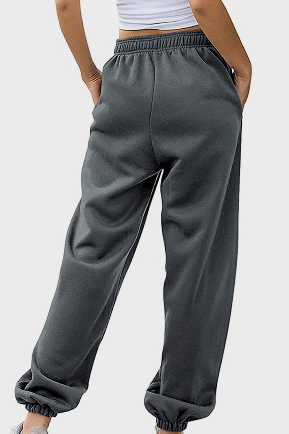 The802Gypsy bottom/pants Dark Gray / S GYPSY-Elastic Waist Joggers with Pockets