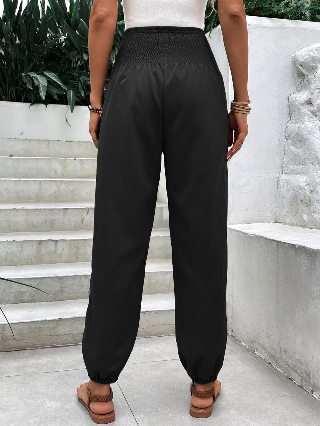 The802Gypsy bottom/pants GYPSY-High Rise Joggers with Pockets