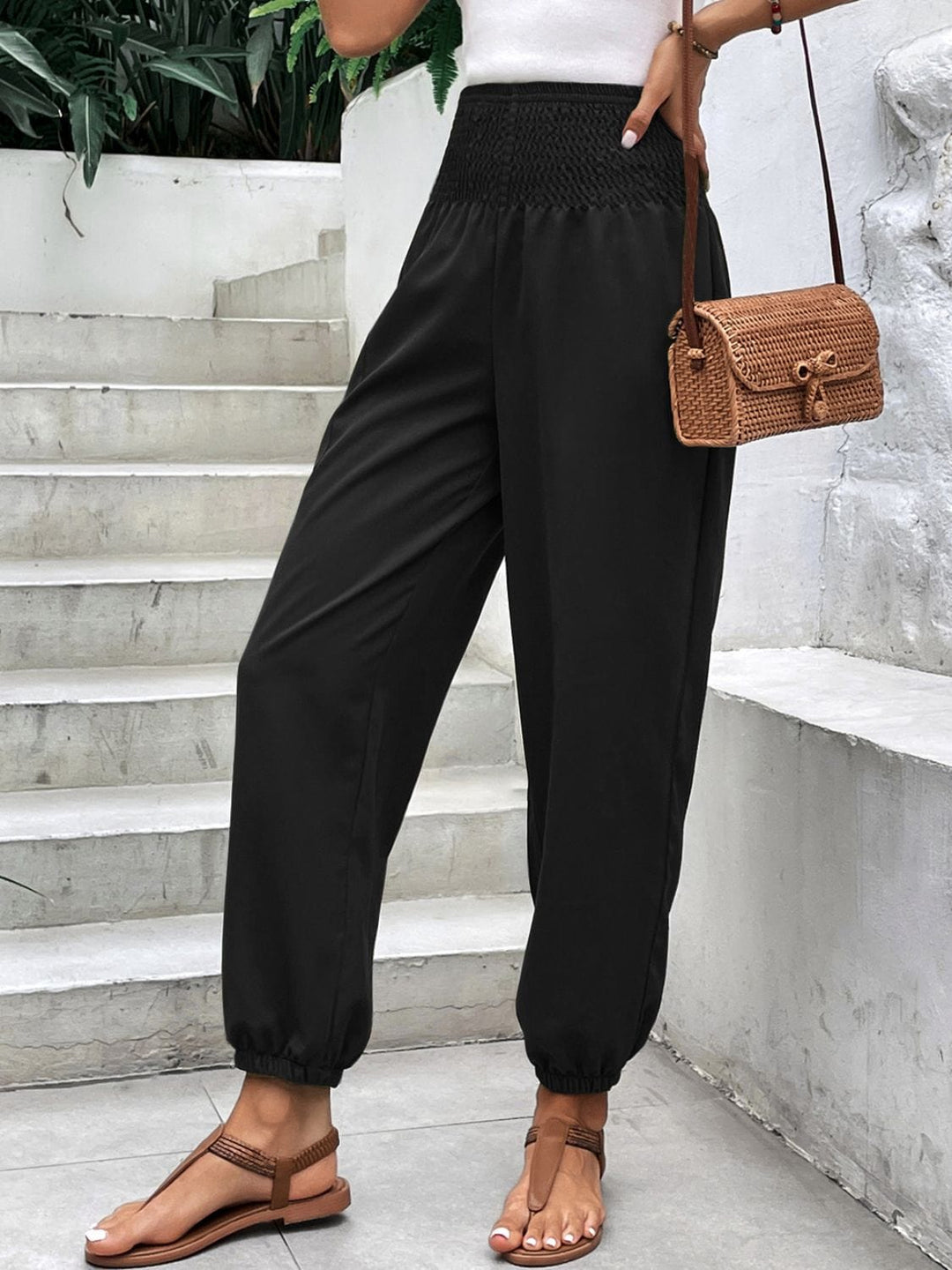 The802Gypsy bottom/pants GYPSY-High Rise Joggers with Pockets