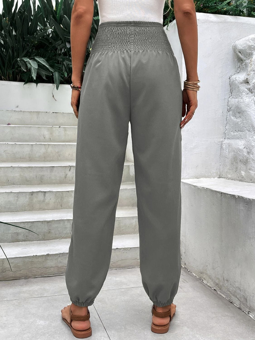 The802Gypsy bottom/pants GYPSY-High Rise Joggers with Pockets