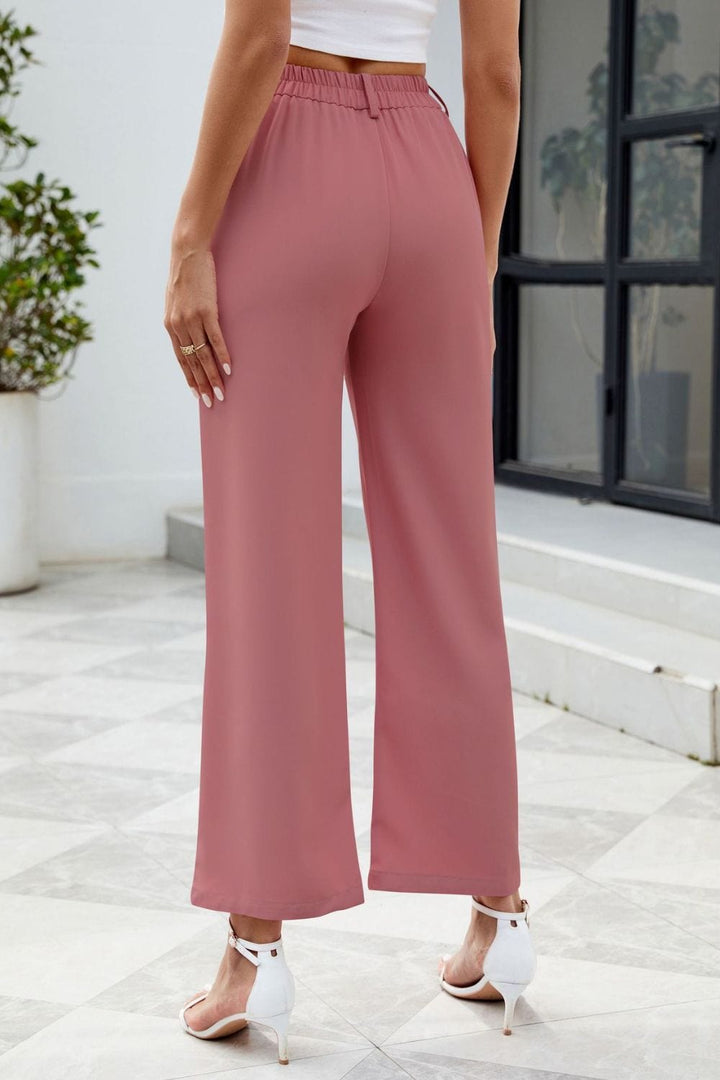 The802Gypsy bottom/pants GYPSY-Pocketed High Waist Pants