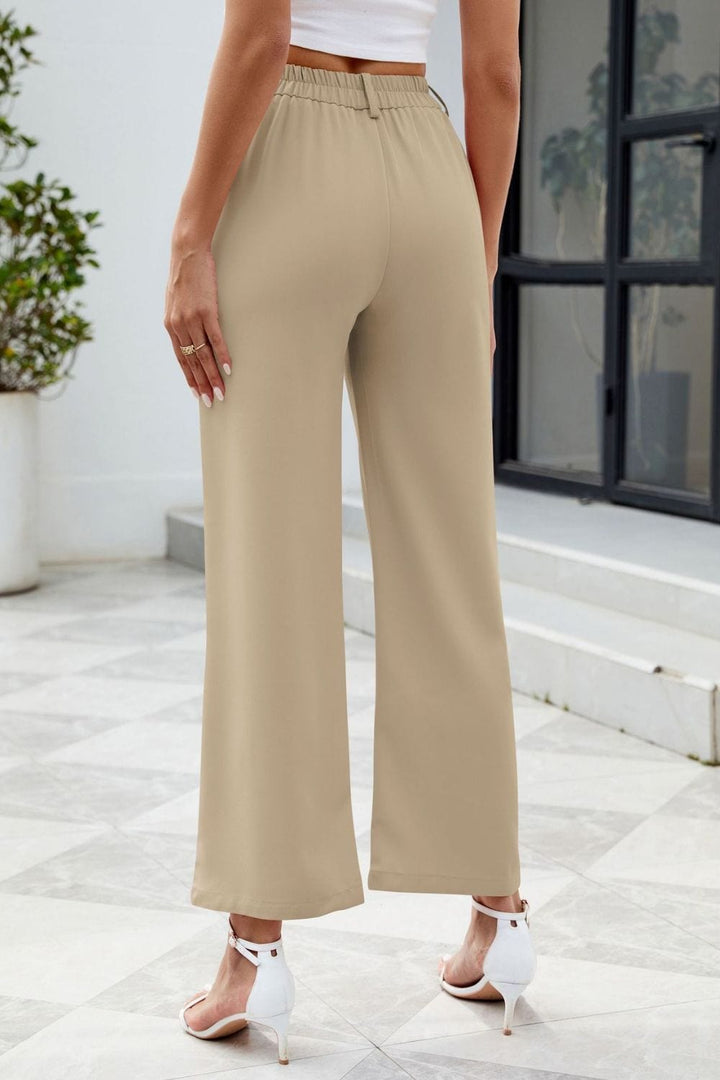 The802Gypsy bottom/pants GYPSY-Pocketed High Waist Pants