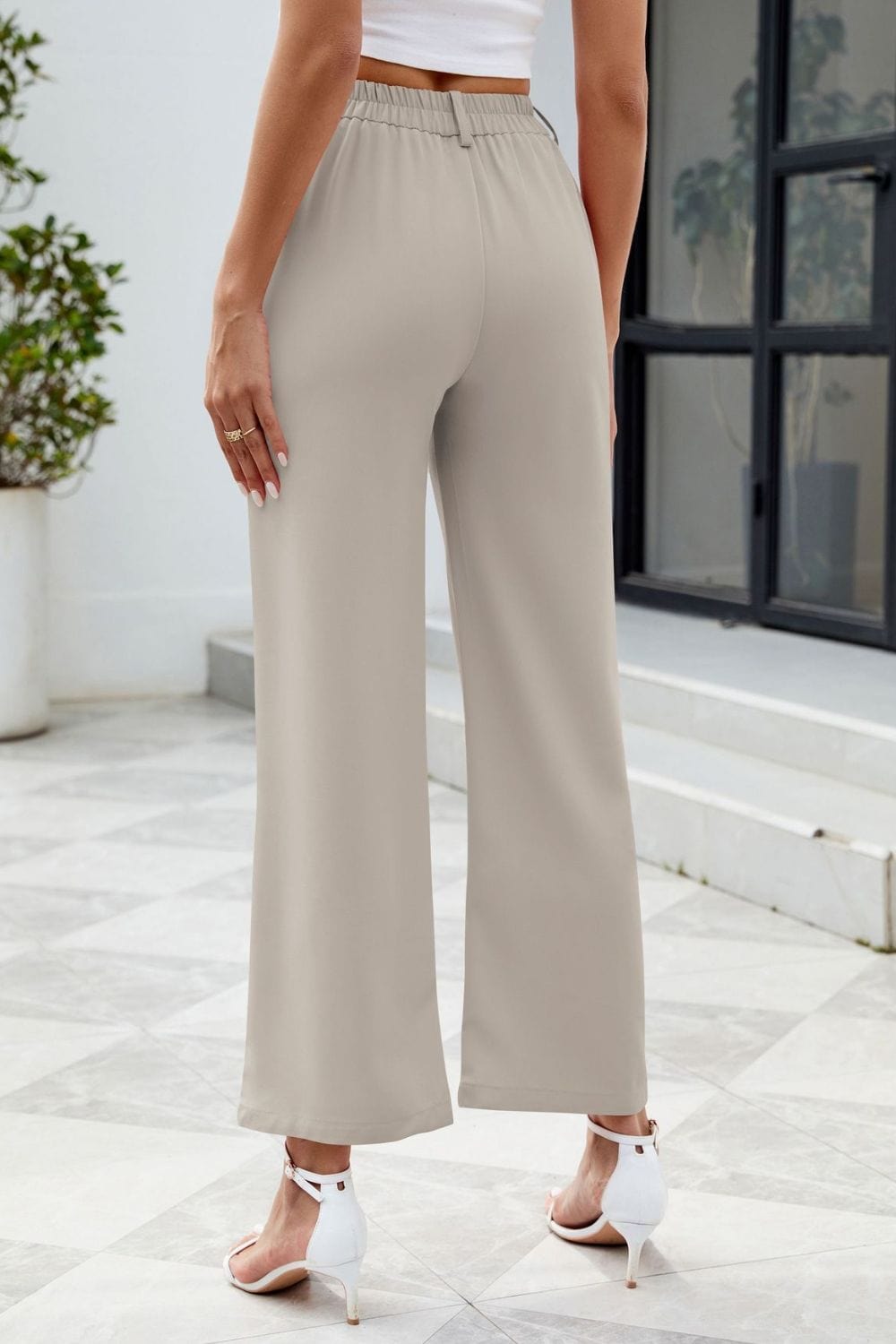 The802Gypsy bottom/pants GYPSY-Pocketed High Waist Pants