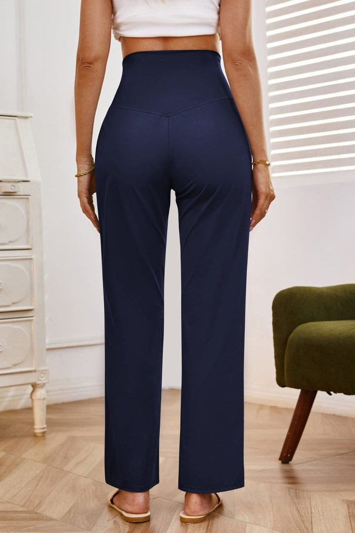 The802Gypsy bottom/pants High Waist Wide Leg Pants with Pockets