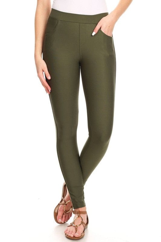 The802Gypsy bottom/pants Olive / S ❤️GYPSY FOX-Yelete-Monte Skinny Pants