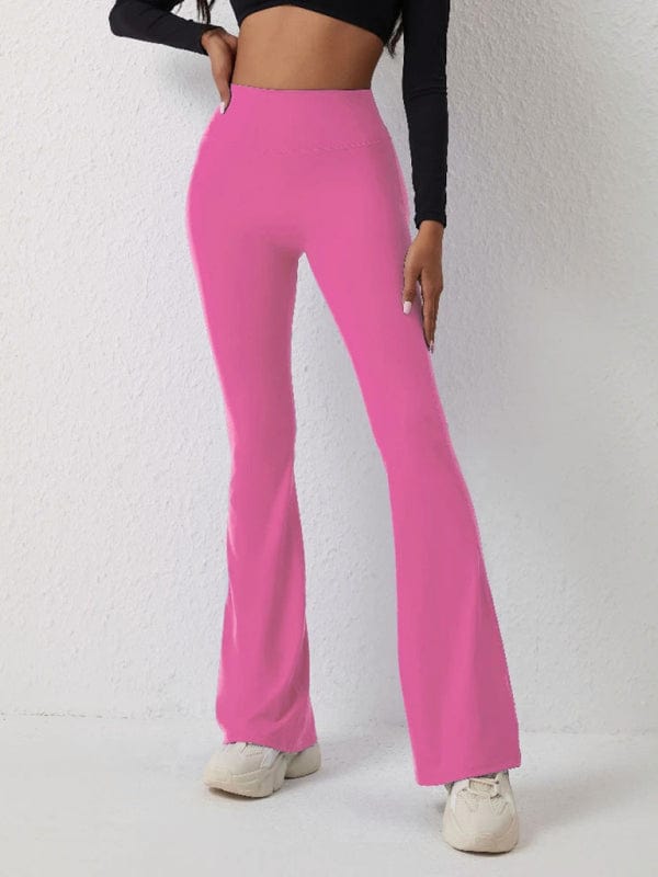 The802Gypsy bottoms/activewear Pink / S GYPSY GIRL-Yoga High Waist Hip Lifting Flare Leggings