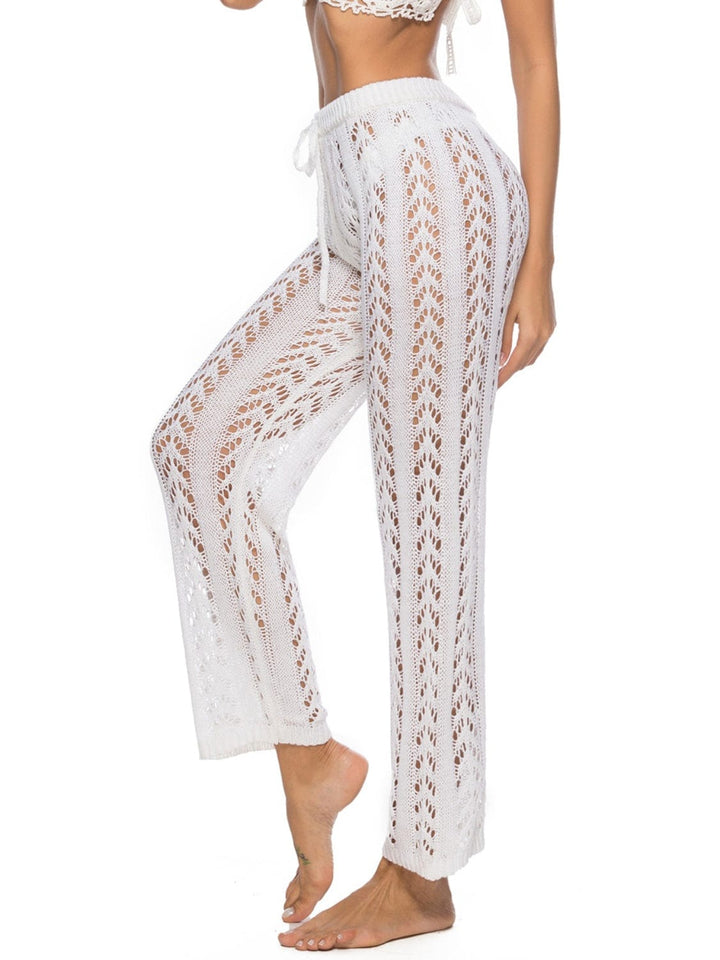 The802Gypsy Bottoms GYPSY-Vacation Girl Drawstring High Waist Beach Pants