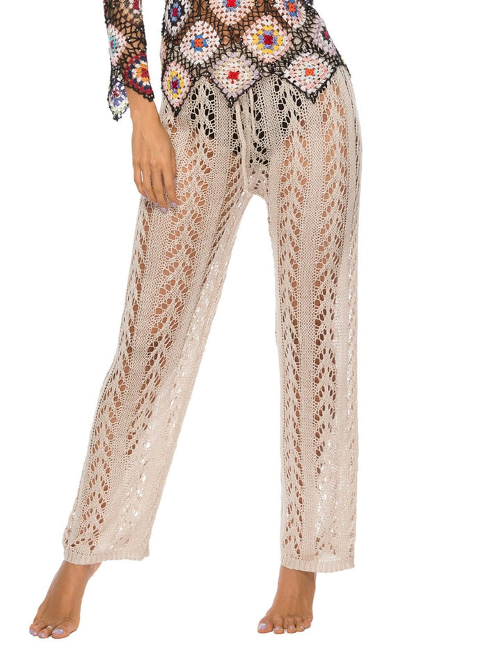 The802Gypsy Bottoms GYPSY-Vacation Girl Drawstring High Waist Beach Pants