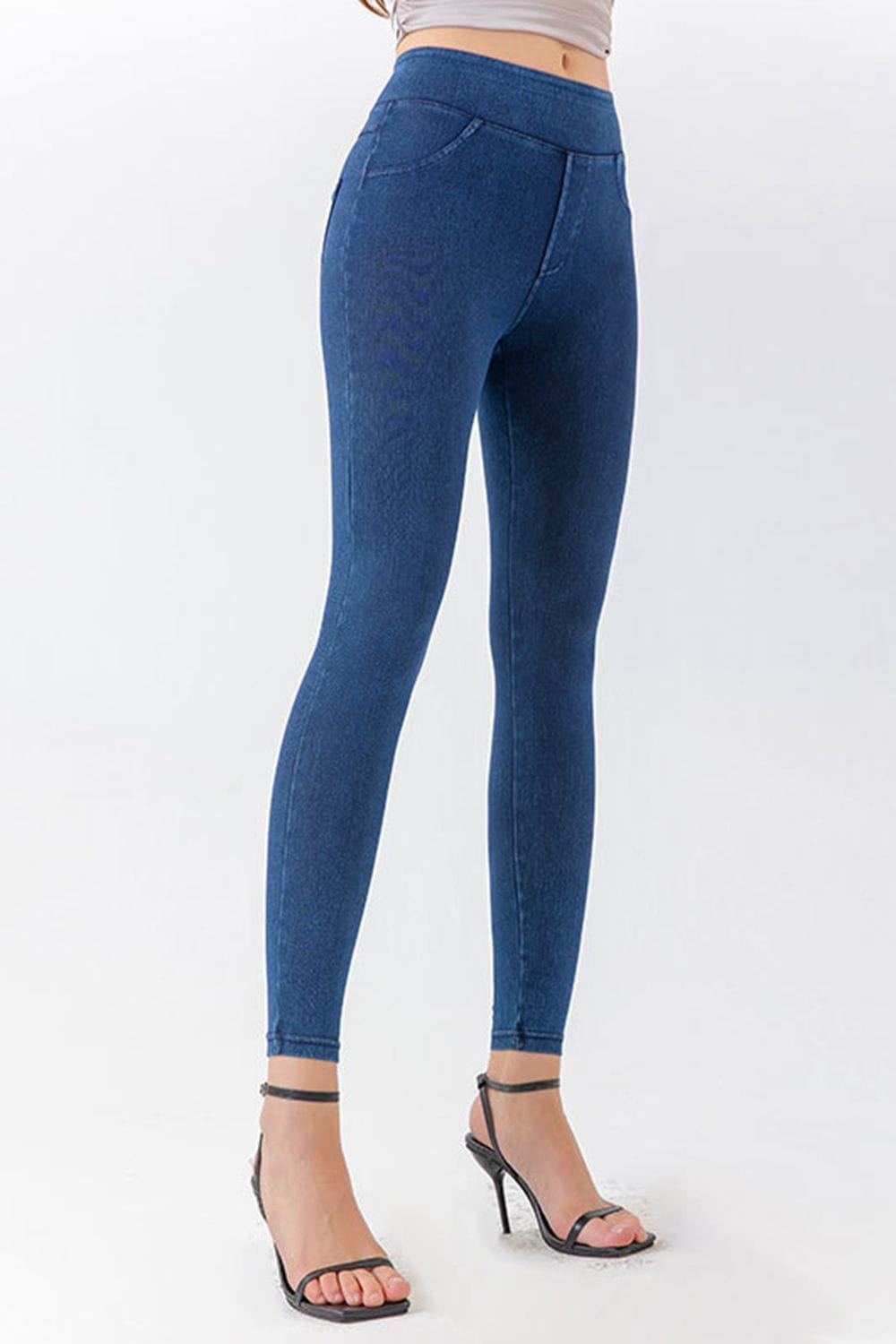 The802Gypsy Bottoms/Jeans Dark / XS GYPSY-High Waist SImple Skinny Jeans ⏹️