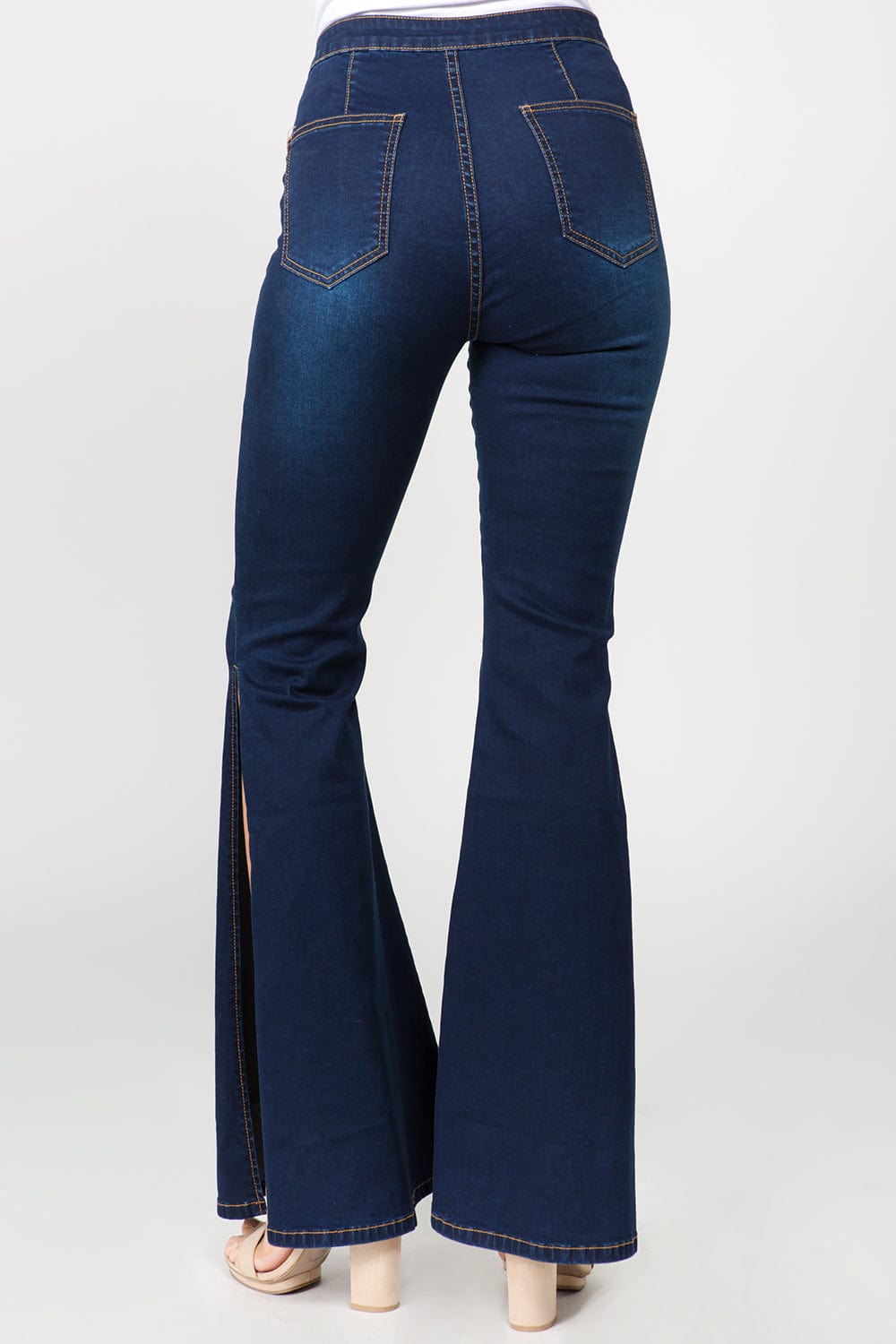 The802Gypsy Bottoms/Jeans ❤️GYPSY-American Bazi- Side Slit Flare Jeans